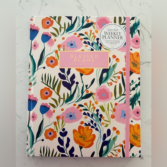 Blessed Weekly Planners 2024-2025, Hardcover- NWT - Picture 1 of 3